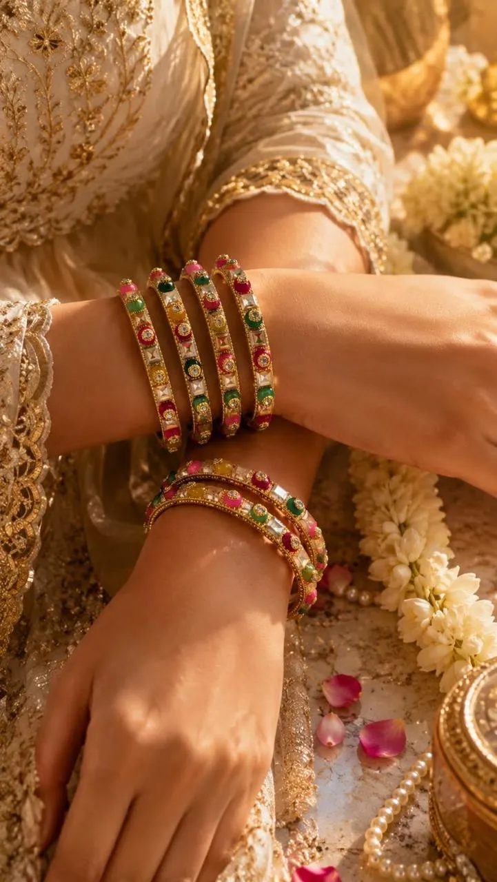 Rangoli Heritage Bangle Set