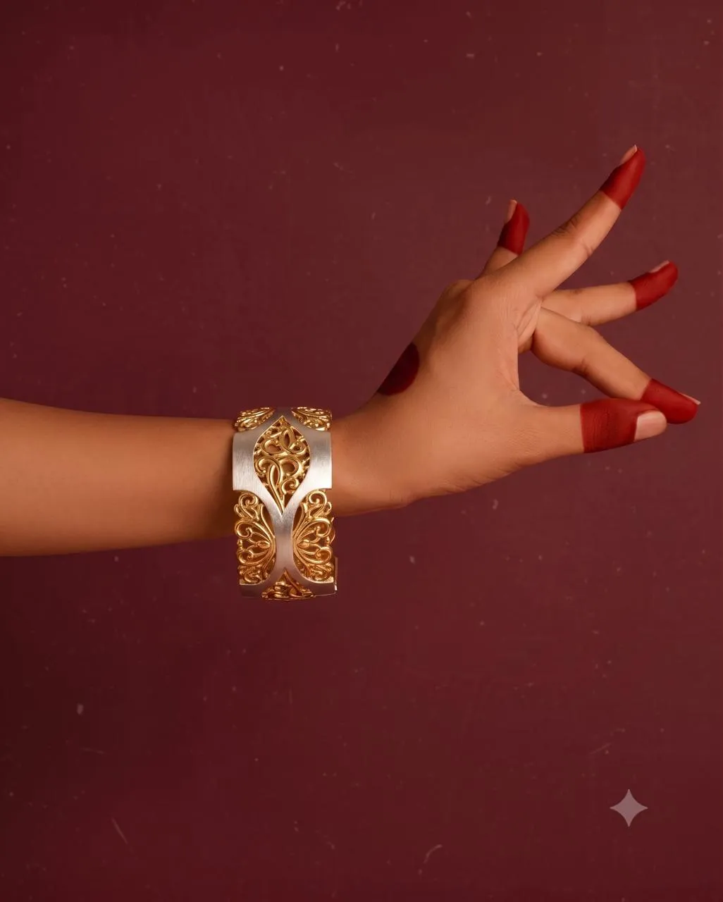 Royal Filigree Cuff