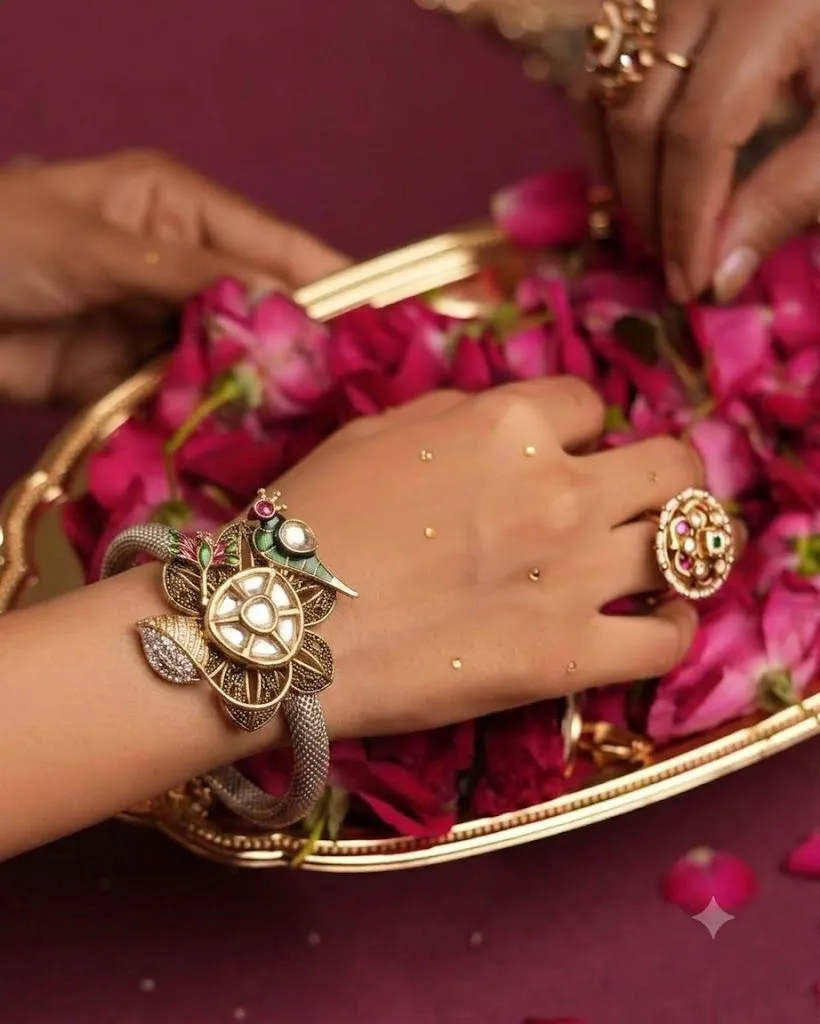Floral Heritage Bangle